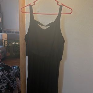 Womens Black Maxidress